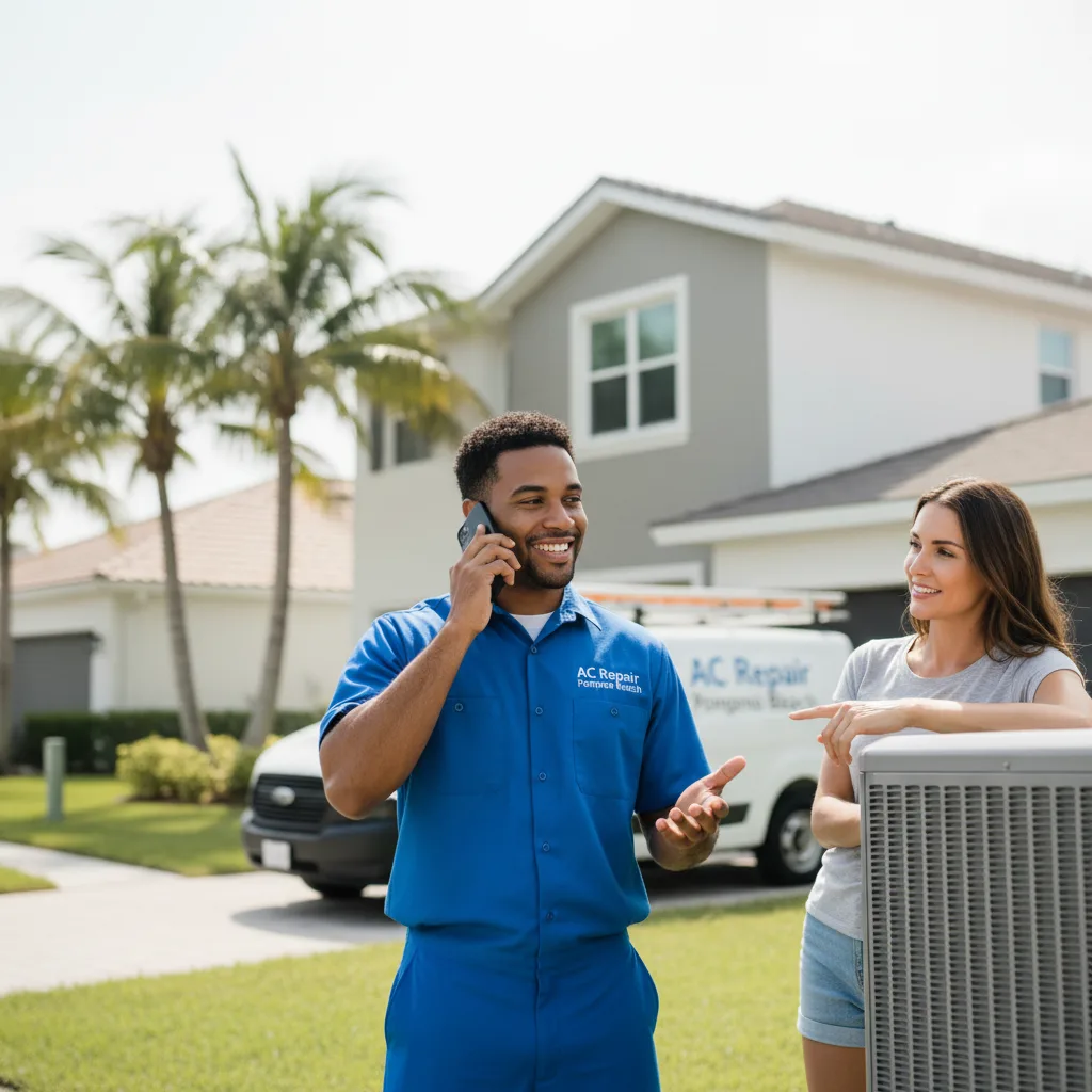 AC Repair Pompano Beach customer support in Parker City
